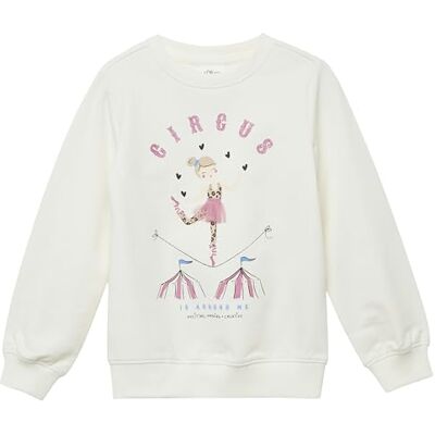 s.Oliver Junior 2169453 långärmad T-shirt, 0210, 104–110 plusstorlek flicka, 0210, 104-110 Grande taille s.Oliver Junior 2169453 långärmad T-shirt, 0210, 104–110 plusstorlek flicka, 0210, 104-110 Grande taille