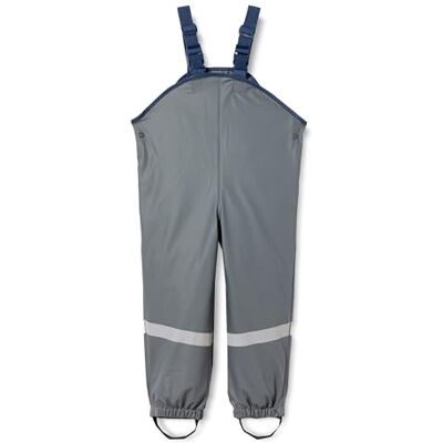 Playshoes unisex barn regnbyxor textilfoder vind och vattentäta regnbyxor regnkläder, Mörkgrå, 92 Playshoes unisex barn regnbyxor textilfoder vind och vattentäta regnbyxor regnkläder, Mörkgrå, 92