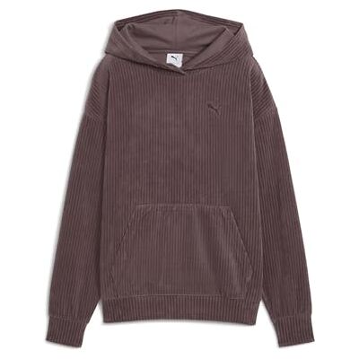 PUMA Unisex Ess Elevated Comfort Velour Rib huvtröja (1-pack) PUMA Unisex Ess Elevated Comfort Velour Rib huvtröja (1-pack)