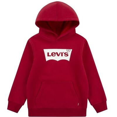 Levi's Kids Pojkar Lvb Batwing Screenprint huvtröja pullover Levi's Kids Pojkar Lvb Batwing Screenprint huvtröja pullover