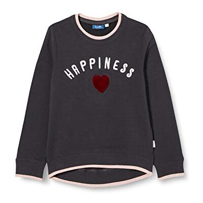 Sanetta Seal Grey Sweatshirt för flickor, GRÅ, 98 cm Sanetta Seal Grey Sweatshirt för flickor, GRÅ, 98 cm