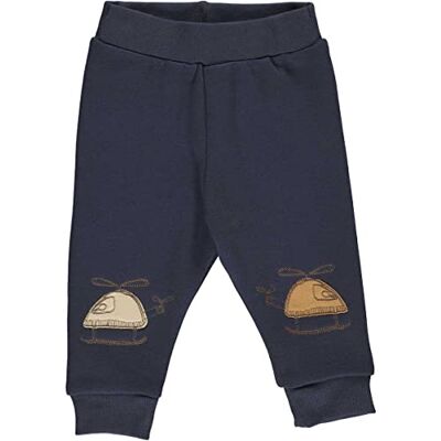 Fred's World by Green Cotton Pojkar Helicopter sweat baby casual byxor, Nattblått, 56 cm Fred's World by Green Cotton Pojkar Helicopter sweat baby casual byxor, Nattblått, 56 cm