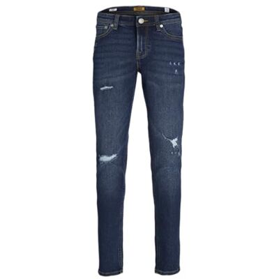 JACK&JONES JUNIOR pojkar jeans, Blå denim, 134 cm JACK&JONES JUNIOR pojkar jeans, Blå denim, 134 cm