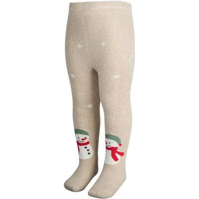 Sterntaler Strumpbyxor snögubbe, Naturlig mel., 116 Sterntaler Strumpbyxor snögubbe, Naturlig mel., 116