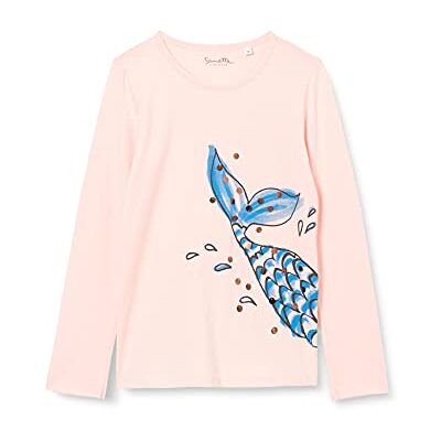 Sanetta T-shirt för flickor, Ljusros, 92 cm Sanetta T-shirt för flickor, Ljusros, 92 cm