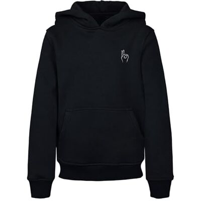 Tee herr hoodies Kids Easy Sign Hoody, normal passform, 146/152, svart, 146-152 Tee herr hoodies Kids Easy Sign Hoody, normal passform, 146/152, svart, 146-152