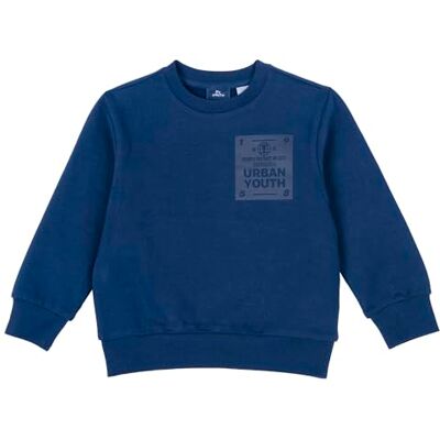 Chicco Sweatshirt för pojkar, Medium blå, 12 månader Chicco Sweatshirt för pojkar, Medium blå, 12 månader