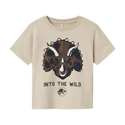 NAME IT pojkar Nmmjogger Jurassic Nreg Ss Top Box Sky, Peyote, 92 NAME IT pojkar Nmmjogger Jurassic Nreg Ss Top Box Sky, Peyote, 92