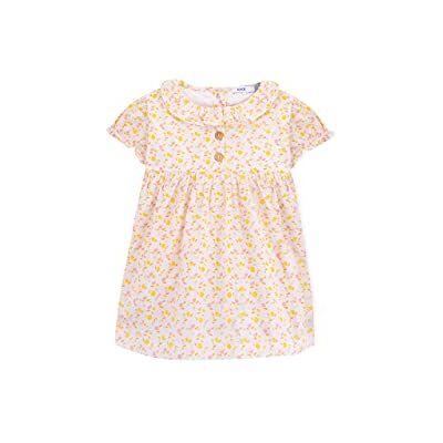 Knot Kids Baby flickor klänning organisk bomull blomma kraft ledig Knot Kids Baby flickor klänning organisk bomull blomma kraft ledig