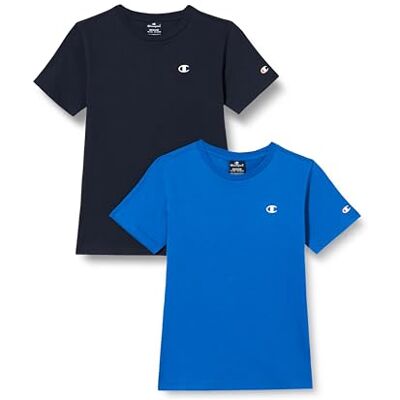 Champion T-shirt (2) barn och pojkar, Mörkblå/marinblå, 5-6 �r Champion T-shirt (2) barn och pojkar, Mörkblå/marinblå, 5-6 �r