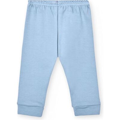 BABIDU Basic babyleggings, 100% bomull, mjukt och ventilerande allergivänligt tyg, unisex babykläder för pojkar och flickor, baby leggings storlek 0 till 12 månader, Himmelsblå, 0 månader BABIDU Basic babyleggings, 100% bomull, mjukt och ventilerande allergivänligt tyg, unisex babykläder för pojkar och flickor, baby leggings storlek 0 till 12 månader, Himmelsblå, 0 månader