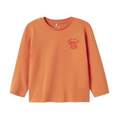 NAME IT Nmmnoah Ls Nreg toppbox, Dusty orange, 98 NAME IT Nmmnoah Ls Nreg toppbox, Dusty orange, 98