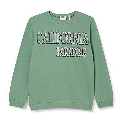 Koton Pojkar tryckt långärmad crew neck sweatshirt, Sage (983), 4-5 år Koton Pojkar tryckt långärmad crew neck sweatshirt, Sage (983), 4-5 år