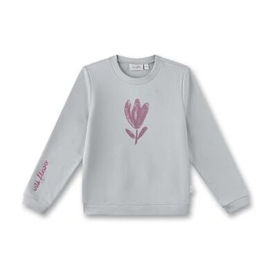 Sanetta flicktröja beige högkvalitativ och mysig tröja av ekologisk bomull flickor. Sweatshirt med tulpanmotiv Barnkläder, Beige, 98 cm Sanetta flicktröja beige högkvalitativ och mysig tröja av ekologisk bomull flickor. Sweatshirt med tulpanmotiv Barnkläder, Beige, 98 cm