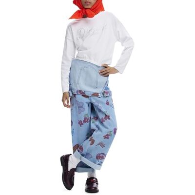 Desigual TS_Softly, 1000 vit, 5/6, Vit, 6 år Desigual TS_Softly, 1000 vit, 5/6, Vit, 6 år
