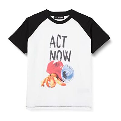Desigual Pojkar Ts_kiwano t-shirt, Vit, 5 År Desigual Pojkar Ts_kiwano t-shirt, Vit, 5 År