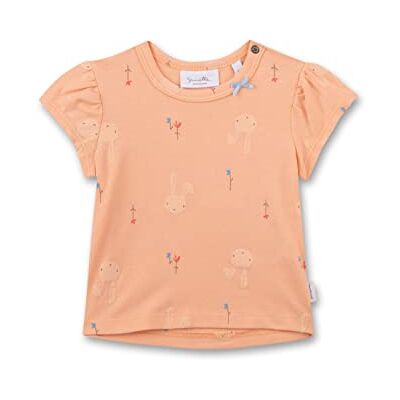 Sanetta T-shirt för bebisar, Sunny Peach, 56 Sanetta T-shirt för bebisar, Sunny Peach, 56