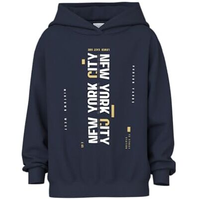 NAME IT pojkar Nkmvelten Ls RLX Sweat Wh Unb, marinblå blazer, 116 NAME IT pojkar Nkmvelten Ls RLX Sweat Wh Unb, marinblå blazer, 116