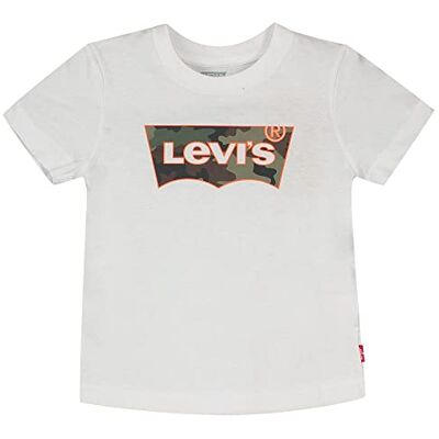 Levi's Kids Pojkens Lvb Short SLV Graphic T-shirt T-shirt, Vitt, 16 År Levi's Kids Pojkens Lvb Short SLV Graphic T-shirt T-shirt, Vitt, 16 År