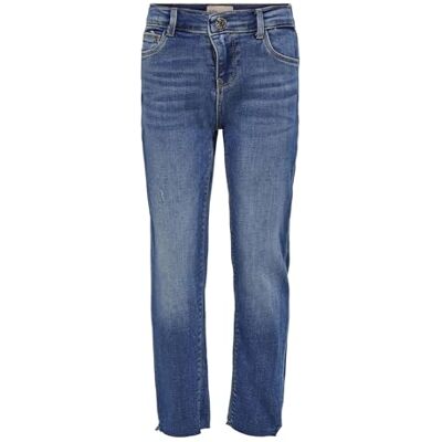 KIDS ONLY ONLY Flicka, straight fit jeans konemily med blå, Mellanblå denim, 158 cm KIDS ONLY ONLY Flicka, straight fit jeans konemily med blå, Mellanblå denim, 158 cm