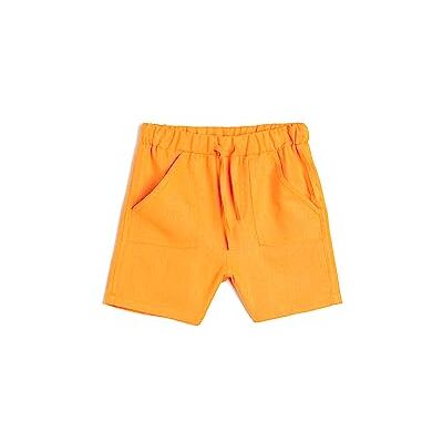 Koton Babyboys Linne dragsko fickor shorts, Orange (211), 6-9 Monate Koton Babyboys Linne dragsko fickor shorts, Orange (211), 6-9 Monate