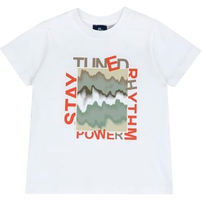 Chicco T-shirt, Vit, 9 månader Chicco T-shirt, Vit, 9 månader