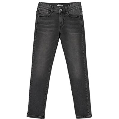 s.Oliver Junior pojkjeans, Seattle Slim fit, grå, 134, Grå, 134 cm s.Oliver Junior pojkjeans, Seattle Slim fit, grå, 134, Grå, 134 cm