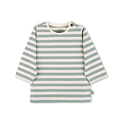 Sterntaler Baby pojkar GOTS långärmad tröja randig långärmad tröja, grön, 50 Sterntaler Baby pojkar GOTS långärmad tröja randig långärmad tröja, grön, 50