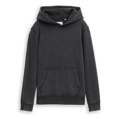 TOM TAILOR Barn pojkar sweatshirt, 36423 – tung svart, 128 TOM TAILOR Barn pojkar sweatshirt, 36423 – tung svart, 128