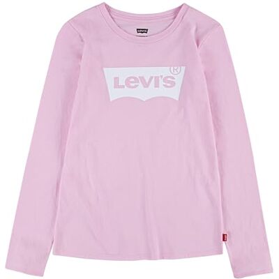 Levi's Kids Flicka LVG L/S Batwing Tee 4EA643 LS, Roseate Spoonbill, 12 år, Roseate sked, 12 År Levi's Kids Flicka LVG L/S Batwing Tee 4EA643 LS, Roseate Spoonbill, 12 år, Roseate sked, 12 År