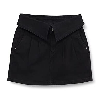 Pepe Jeans Belle, kjolar för flickor, Svart (denim), 4 år Pepe Jeans Belle, kjolar för flickor, Svart (denim), 4 år