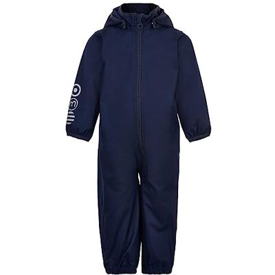 MINYMO Unisex barn Softshell Suit-Solid Shell Jacka, mörk marinblå, 98 cm MINYMO Unisex barn Softshell Suit-Solid Shell Jacka, mörk marinblå, 98 cm