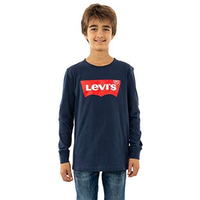 Levi's pojkar långärmad fladdermusvinge t-shirt pojke, BLÅ, 14 år Levi's pojkar långärmad fladdermusvinge t-shirt pojke, BLÅ, 14 år