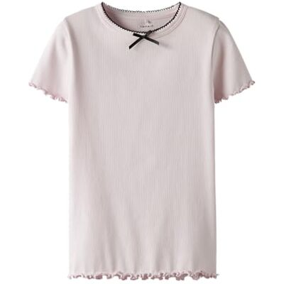 NAME IT Namn IT Nkffiona Ss Slim Top Pb, Tender Touch, 146-152 NAME IT Namn IT Nkffiona Ss Slim Top Pb, Tender Touch, 146-152
