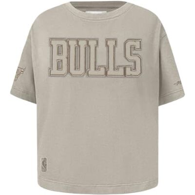 Pro Standard Big Girls NBA neutral bomull kortärmad boxy Tee, toupe, S Pro Standard Big Girls NBA neutral bomull kortärmad boxy Tee, toupe, S
