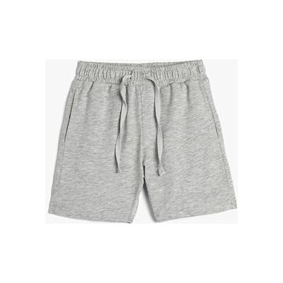 Koton Boys's Basic dragsko fickor bomull shorts, Grå (023), 4-5 år Koton Boys's Basic dragsko fickor bomull shorts, Grå (023), 4-5 år