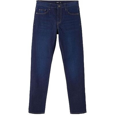 NAME IT Flickor Nlmtulrich DNM Reg Pant Noos byxor, Mörkblå denim, 128 cm NAME IT Flickor Nlmtulrich DNM Reg Pant Noos byxor, Mörkblå denim, 128 cm