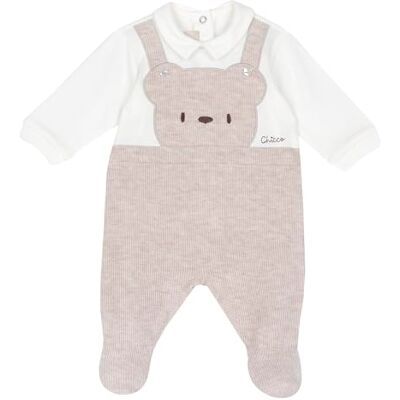Chicco Sovkläder för pojkar och småbarn, Naturlig medium, 9 mesi Chicco Sovkläder för pojkar och småbarn, Naturlig medium, 9 mesi