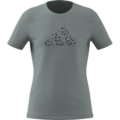adidas Dziewczynki JUNIOR GIRLS ANIMAL PRINT GRAPHIC TEE, Wonder Sage, 7-8 Years adidas Dziewczynki JUNIOR GIRLS ANIMAL PRINT GRAPHIC TEE, Wonder Sage, 7-8 Years
