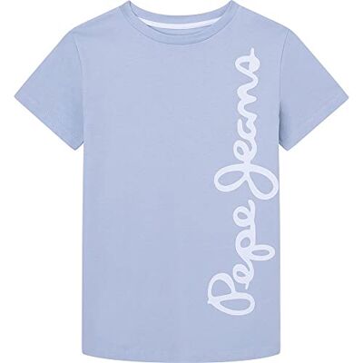 Pepe Jeans pojkar Waldo S/S T-shirt, Blå (blå), 12 år Pepe Jeans pojkar Waldo S/S T-shirt, Blå (blå), 12 år