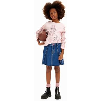 Desigual flicka stickad långärmad T-shirt, röd, 8 år Desigual flicka stickad långärmad T-shirt, röd, 8 år