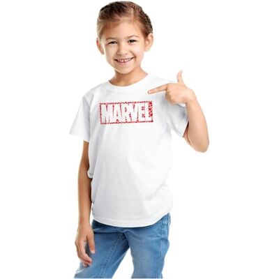 Marvel Gimarcots182 t-shirt, vit, 6 år, Vit, 6 År Marvel Gimarcots182 t-shirt, vit, 6 år, Vit, 6 År