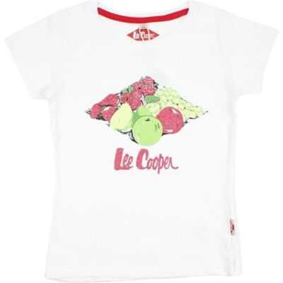 Lee Cooper T-shirt för flickor, Blå, 8 år Lee Cooper T-shirt för flickor, Blå, 8 år