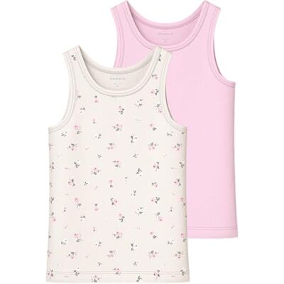 NAME IT flicka Jet Stream Nmftank Top 2P Flower Noos, Numeric_98, Jet Stream, numeric_98 NAME IT flicka Jet Stream Nmftank Top 2P Flower Noos, Numeric_98, Jet Stream, numeric_98