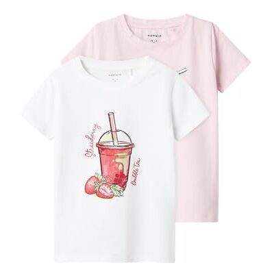 NAME IT Namn IT flicka Nmffoji Ss Top 2P (2-pack), Ballerina, 98 NAME IT Namn IT flicka Nmffoji Ss Top 2P (2-pack), Ballerina, 98