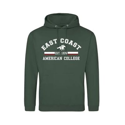 AMERICAN COLLEGE USA Tröja tröja med tryck varma kläder unisex barn pojkar och flickor casual modell ACSCW2 mörkgrön 16 år, Färg: grön, 16 �r AMERICAN COLLEGE USA Tröja tröja med tryck varma kläder unisex barn pojkar och flickor casual modell ACSCW2 mörkgrön 16 år, Färg: grön, 16 �r