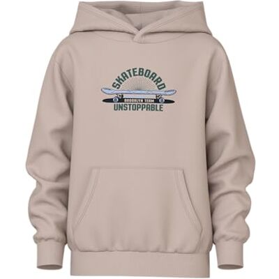 NAME IT Namn IT Nkmvugo Ls Nreg Sweat Wh Bru, Svampar, 116 NAME IT Namn IT Nkmvugo Ls Nreg Sweat Wh Bru, Svampar, 116