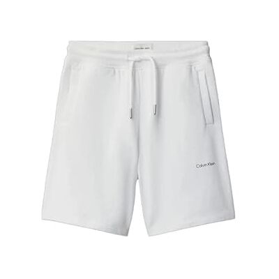 Calvin Unisex Kids Inst. Logo Shorts LV1CKSJC50 Andra shorts, Vit (Vit 11-0601 TCX), 6 år Calvin Unisex Kids Inst. Logo Shorts LV1CKSJC50 Andra shorts, Vit (Vit 11-0601 TCX), 6 år