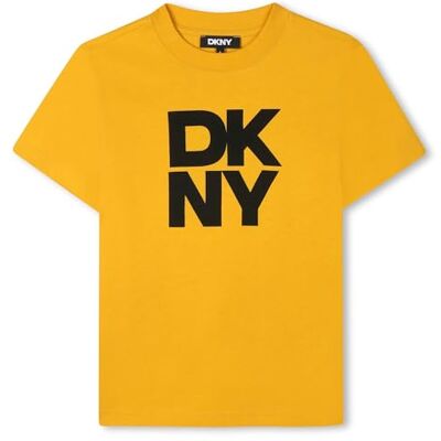 DKNY D62431 t-shirt för pojkar, Guldfärg, 6 år DKNY D62431 t-shirt för pojkar, Guldfärg, 6 år