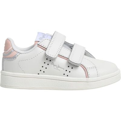 Pepe Jeans Player Young GK Sneak, Vit (Off White), 10 UK Pepe Jeans Player Young GK Sneak, Vit (Off White), 10 UK